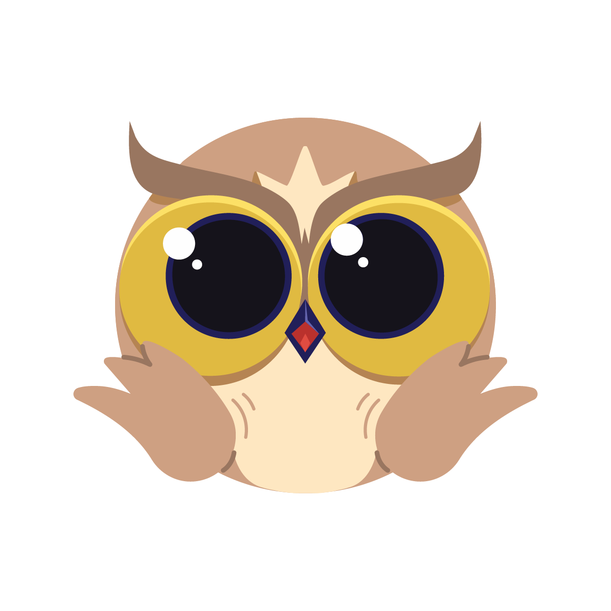 Owlie sitting