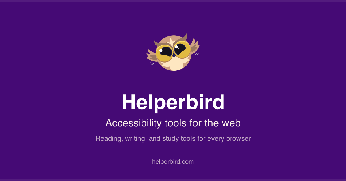 Introducing Helperbird Academy