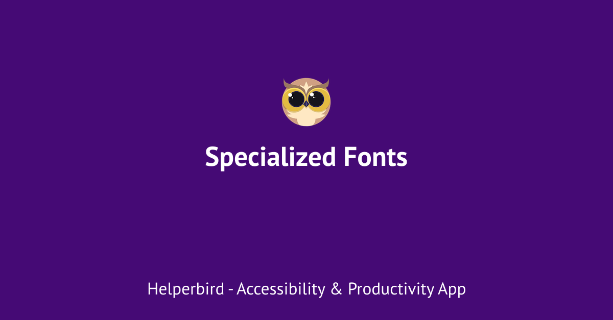 Easily Change Fonts on Any site with DyslexiaFriendly Options